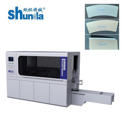 کیفیت دستگاه پرتاب کاغذی بی نقص تجهیزات پوشش حاشیه فیلمی PE کارخانه
