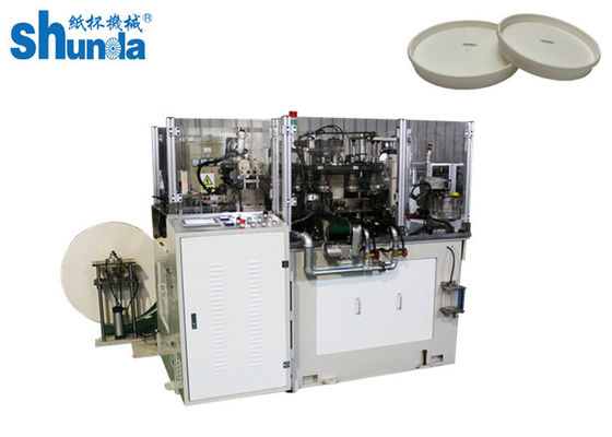 Single Layer PLC Automatic Paper Lid Cover Making Machine
